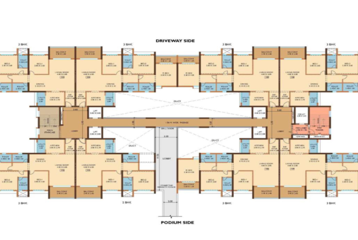 2 bhk, 2.5 bhk, 3 bhk flats for sale in Antara Nanded City