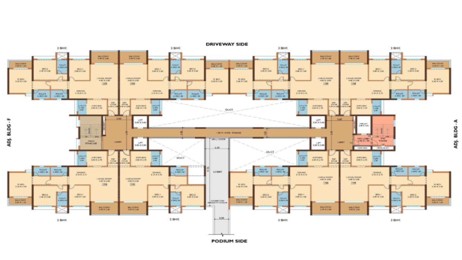 2 bhk, 2.5 bhk, 3 bhk flats for sale in Antara Nanded City