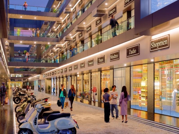 commercial shops , office spaces, showrooms, rooftop restaurants for sale in THE ATRIUM Magarpatta city road mundhwa pune