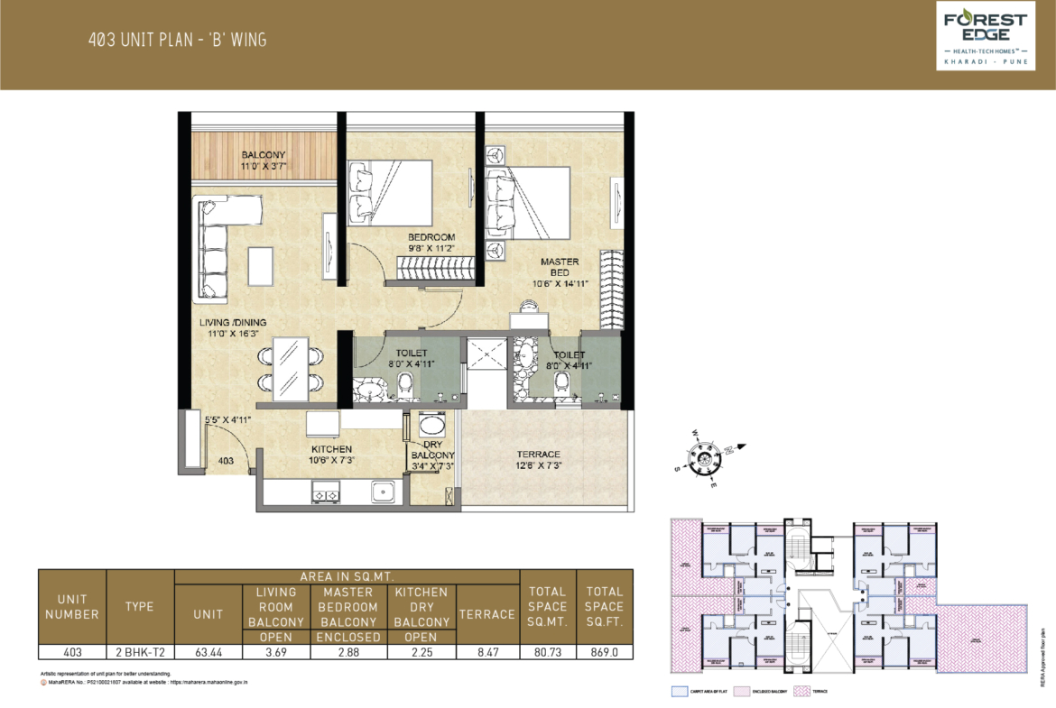 2 & 3 BHK Luxurious flats for sale in kharadi pune