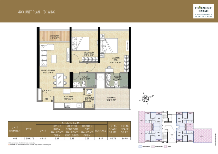 2 & 3 BHK Luxurious flats for sale in kharadi pune