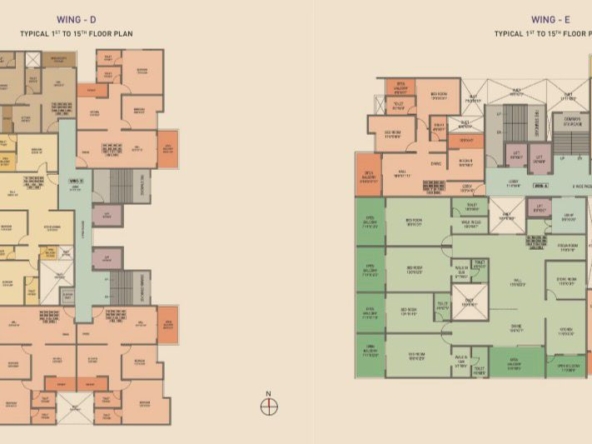 nearing possession 3 bhk flats for sale in akshar altorios hadapsar pune!!