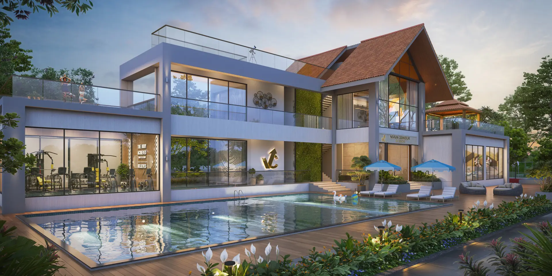 NA Bunglow plots for sale in Nivaan Meadows near kharadi